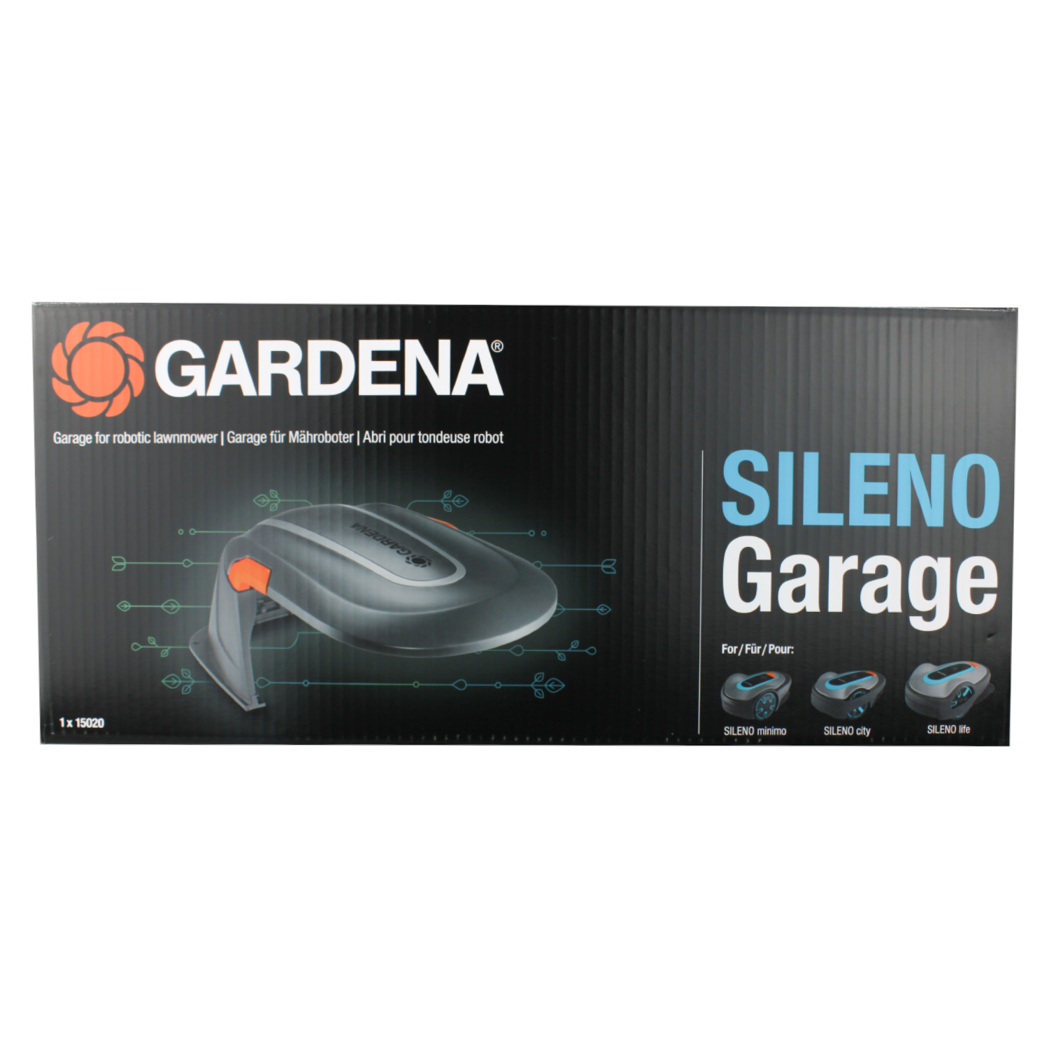 Gardena Garage für Sileno city / Sileno life  / Sileno minimo Mähroboter 15020-20