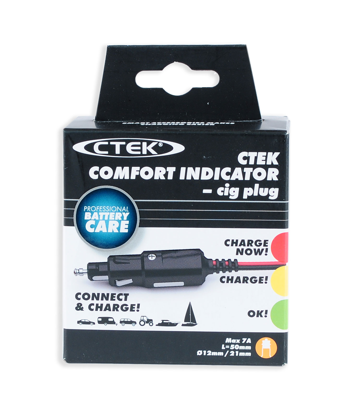 Ctek Comfort Indikator 12V Ladebuchse + Anzeige (56-870)