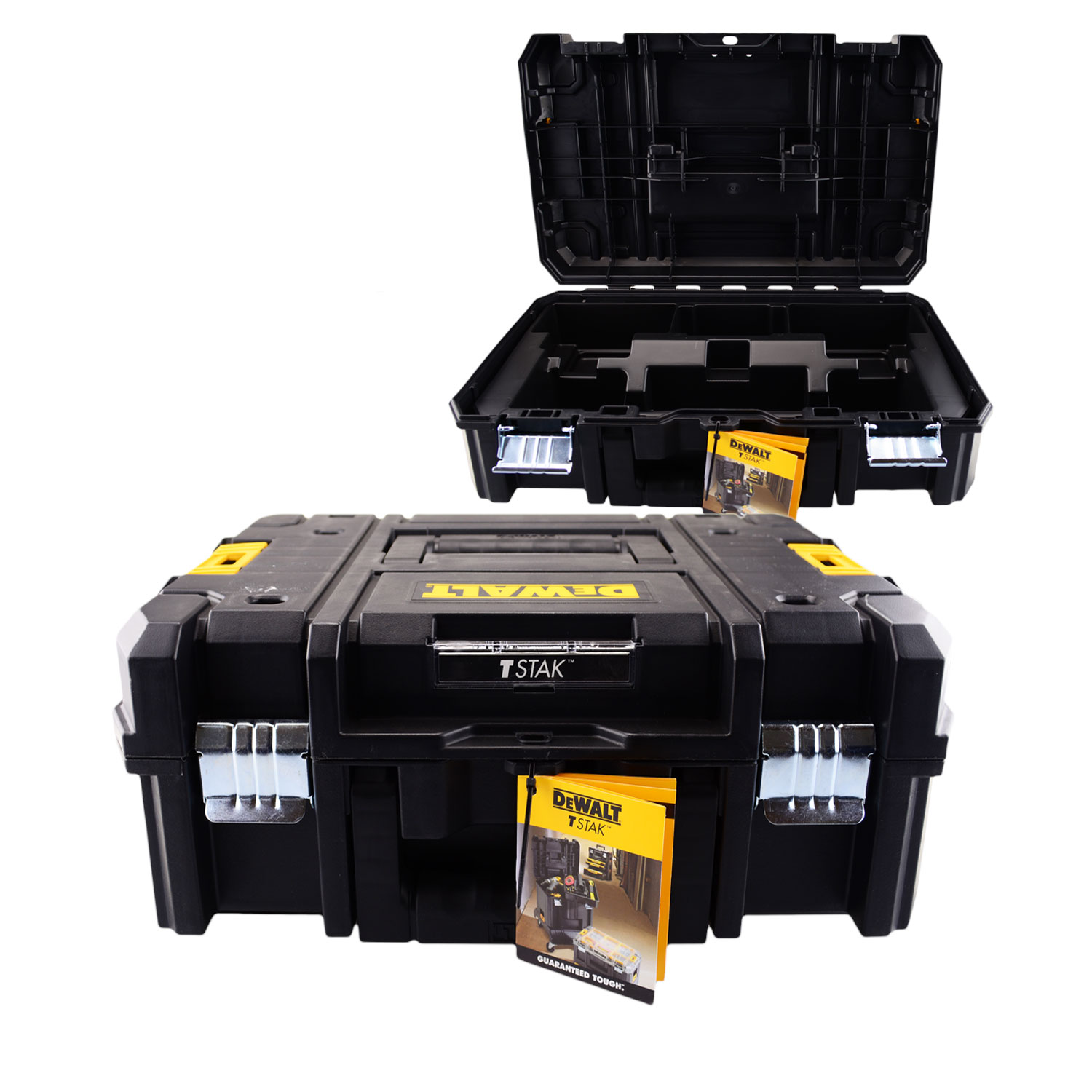 Dewalt TSTAK Box II DWST1-70703 Werkzeugkasten, Leerkoffer Dewalt TSTAK Box II DWST1-70703 Werkzeugkasten, Leerkoffer