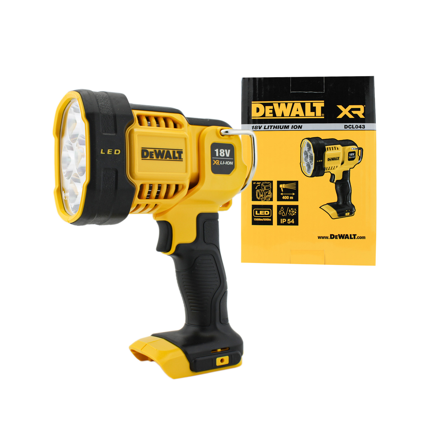 Dewalt DCL043 Akku LED-Lampe 18V Li-Ion 1500lm