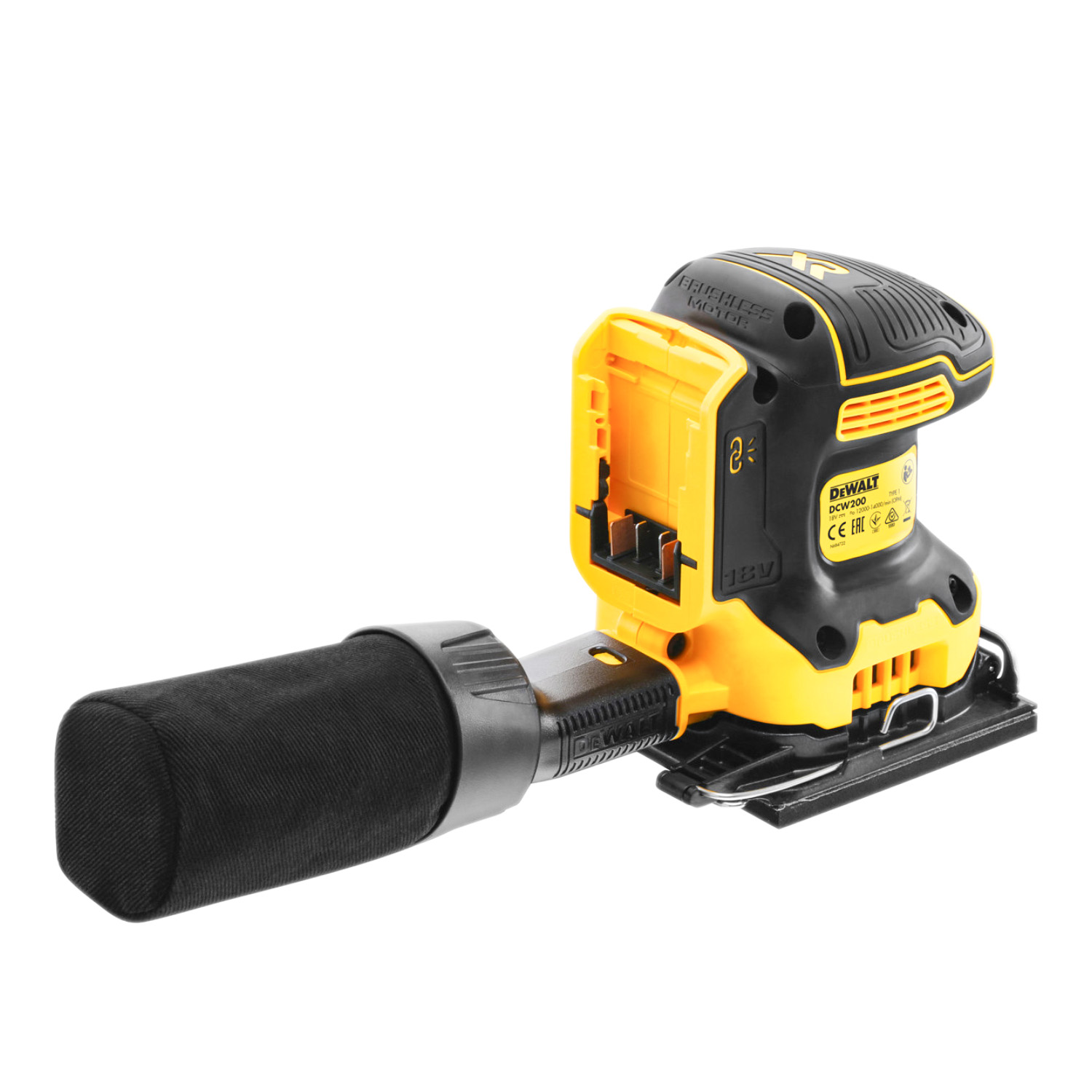 Dewalt DCW200N Schwingschleifer 18V Solo