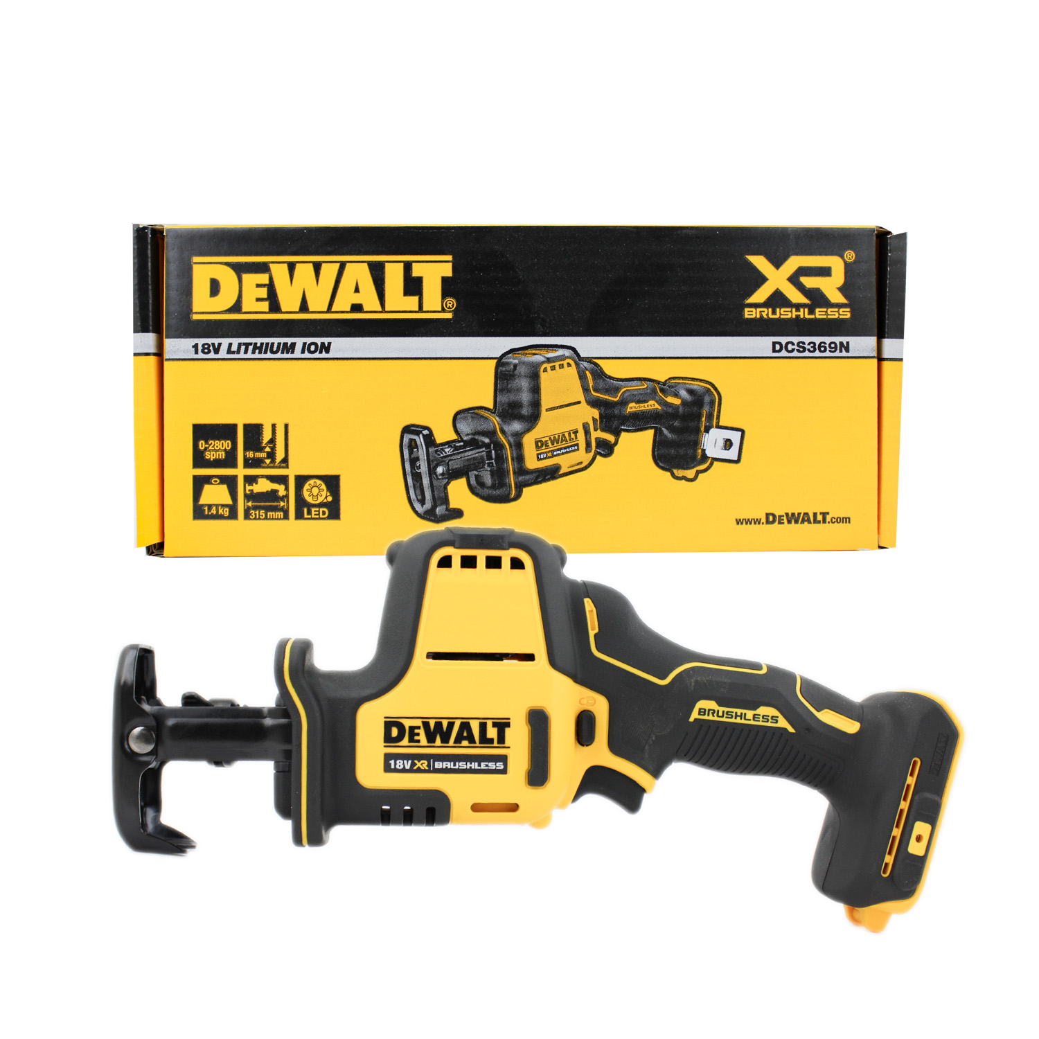 Dewalt DCS369N Säbelsäge 18V / LI ohne Akku