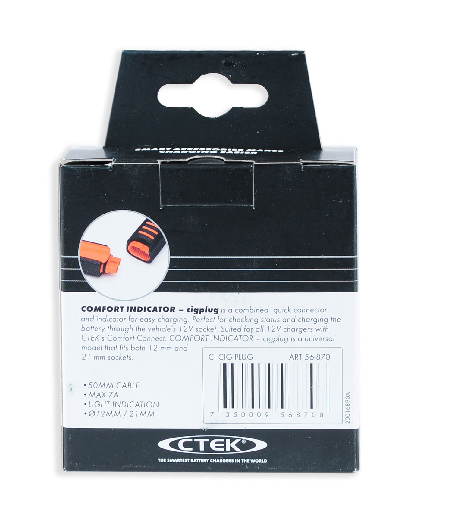 Ctek Comfort Indikator 12V Ladebuchse + Anzeige (56-870)