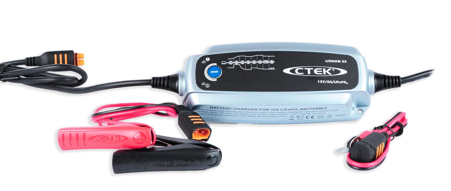 Ctek Lithium XS 12V 5A (56899) für LiFePo4 Batterien 8 Stufen
