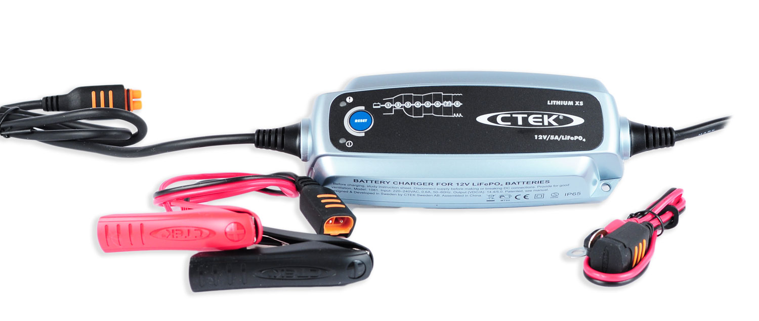 Ctek Lithium XS 12V 5A (56899) für LiFePo4 Batterien 8 Stufen Ctek Lithium XS 12V 5A (56899) für LiFePo4 Batterien 8 Stufen