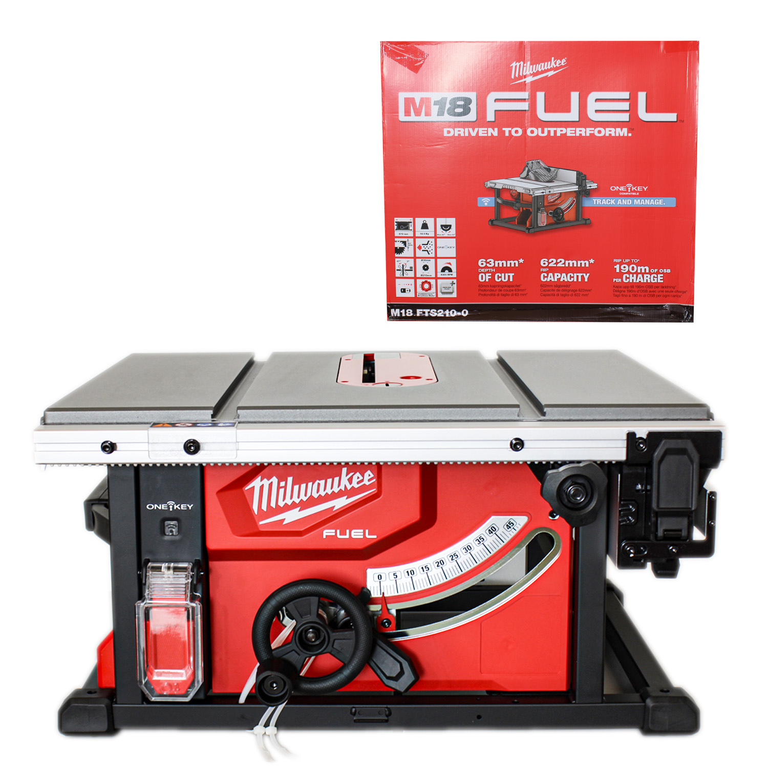 Milwaukee M18 FTS210-0 Akku Kapp und Gehrungssäge Milwaukee M18 FTS210-0 Akku Kapp und Gehrungssäge