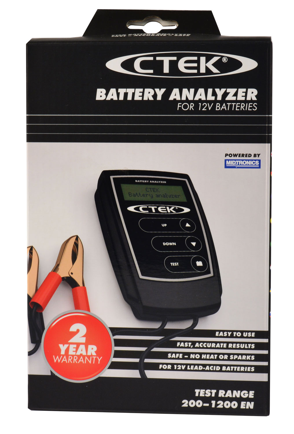 CTEK Kfz-Batterietester 12V Battery Analyzer