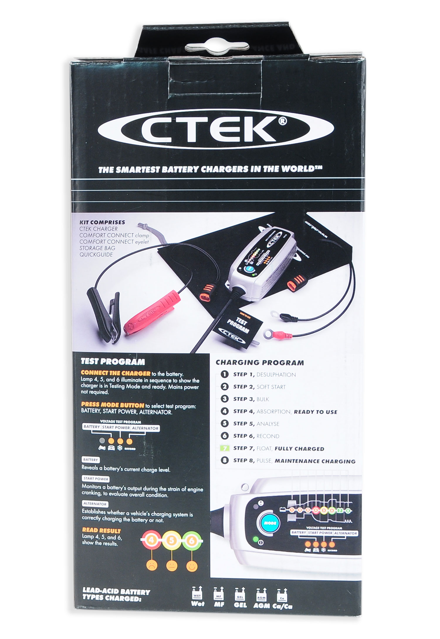 Ctek MXS 5.0 Test & Charge (56-308)