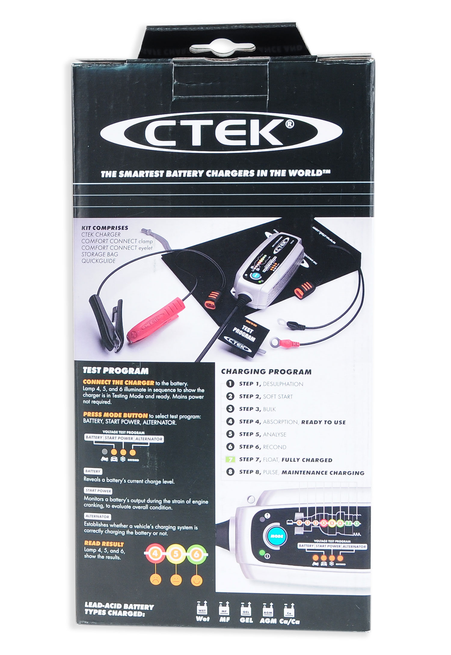 Ctek MXS 5.0 Test & Charge Batterieladegerät (56-308) kaufen