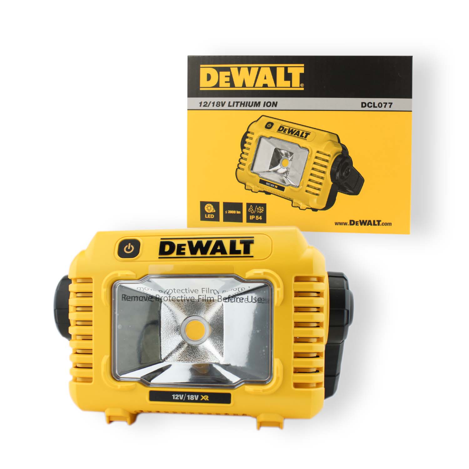 Dewalt DCL077 Akku LED-Lampe 12/18V Li-Ion 2000lm