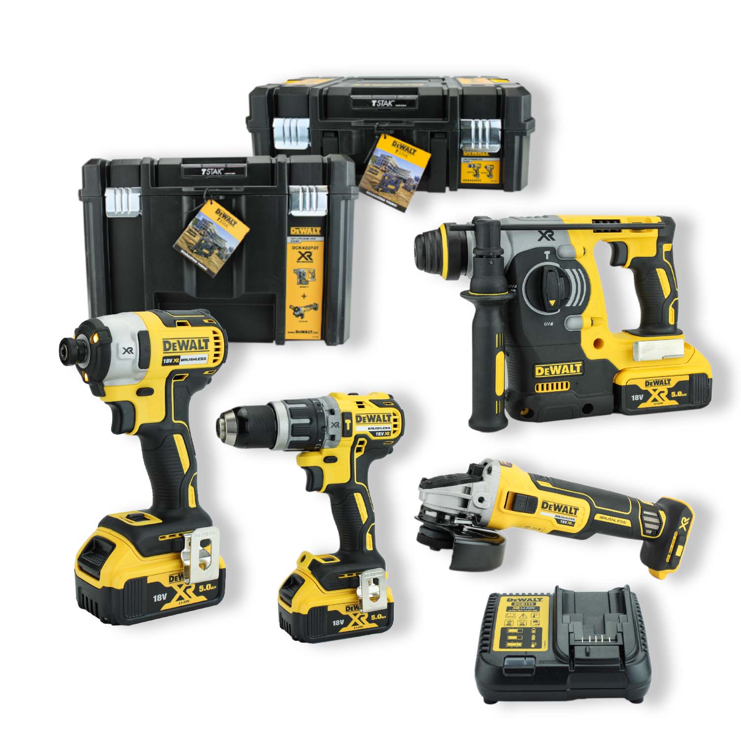 Dewalt DCK422P3T 18V 3x5.0Ah Kombikit