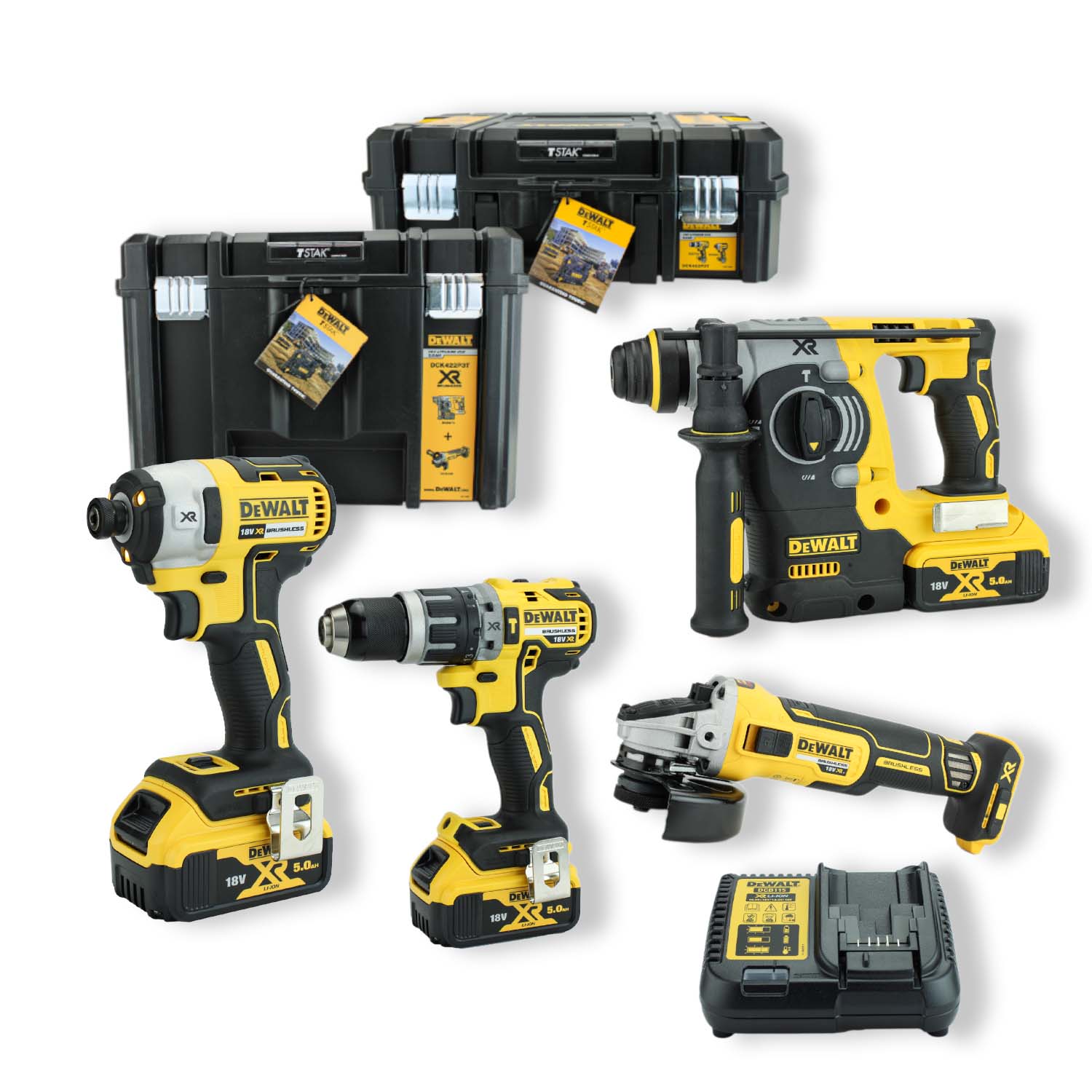 Dewalt DCK422P3T 18V 3x5.0Ah Kombikit Dewalt DCK422P3T 18V 3x5.0Ah Kombikit