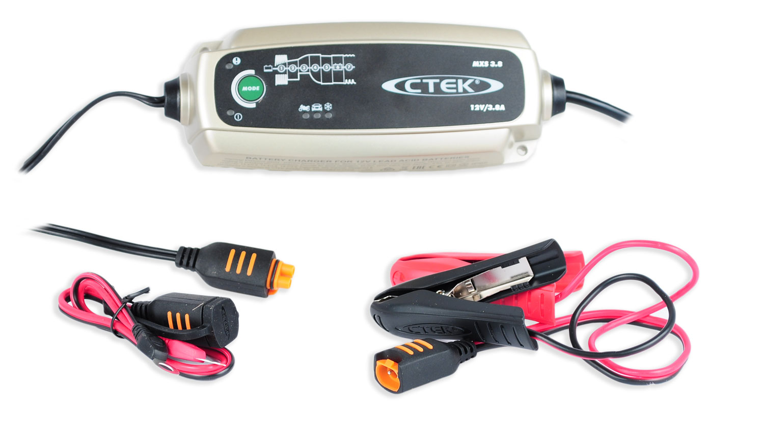 Ctek MXS 3.8 12V 3,8A Batterieladegerät (56-309) Ctek MXS 3.8 12V 3,8A Batterieladegerät (56-309)