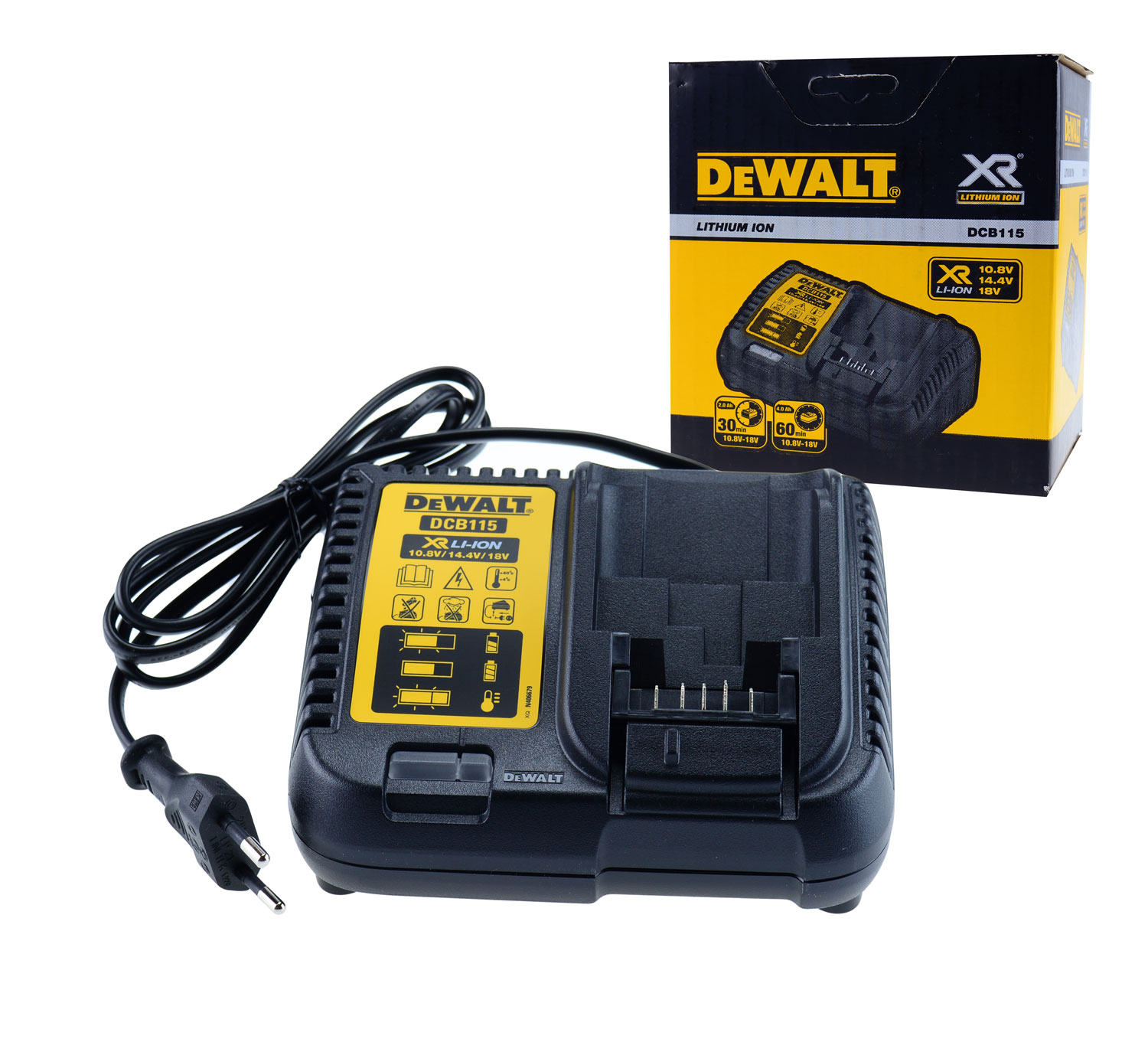 Dewalt DCB115 Schnellladegerät für 10,8V bis 18,0V